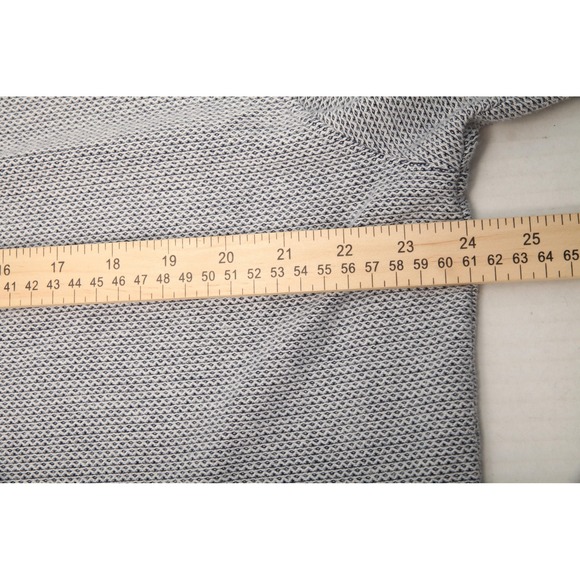 Carbon2Cobalt Shirt Mens XL Gray Short Sleeve Button Up Textured Knit Casual - Picture 6 of 9